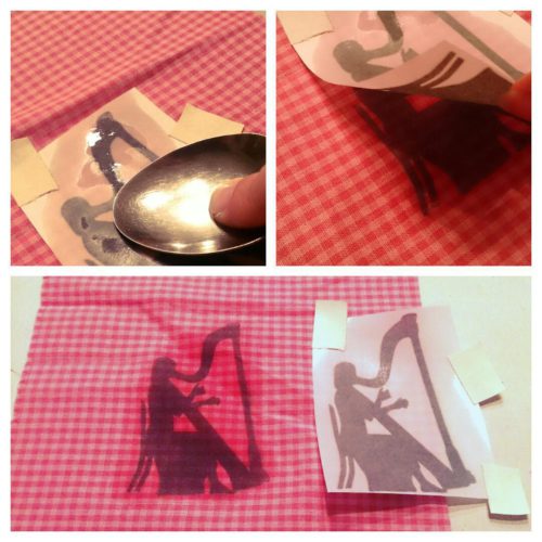 Fototransfer-Howto mit Lavendelöl für das Hafinistin-Bild