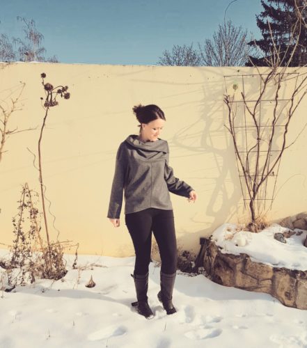 verschiedenArt: Oversize Pullover zum Wenden burda 109 10/2015