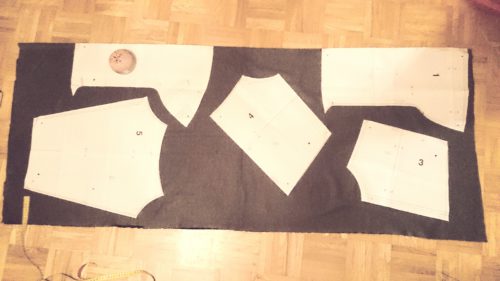 verschiedenArt: Zuschnitt Oversize Pullover selbstgenäht burda 109 10/2015