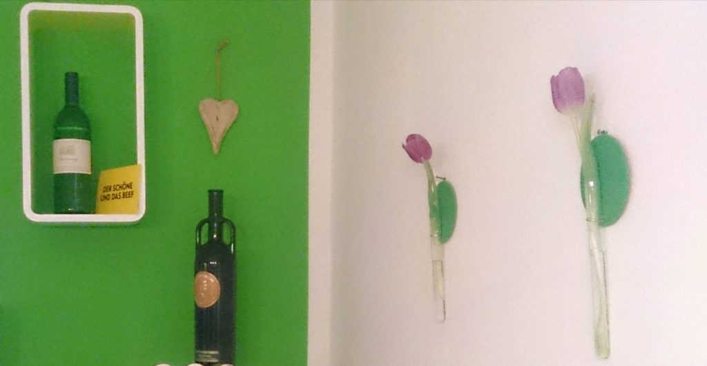 verschiedenArt: DIY Blumenvase aus Kork und Reagenzglas