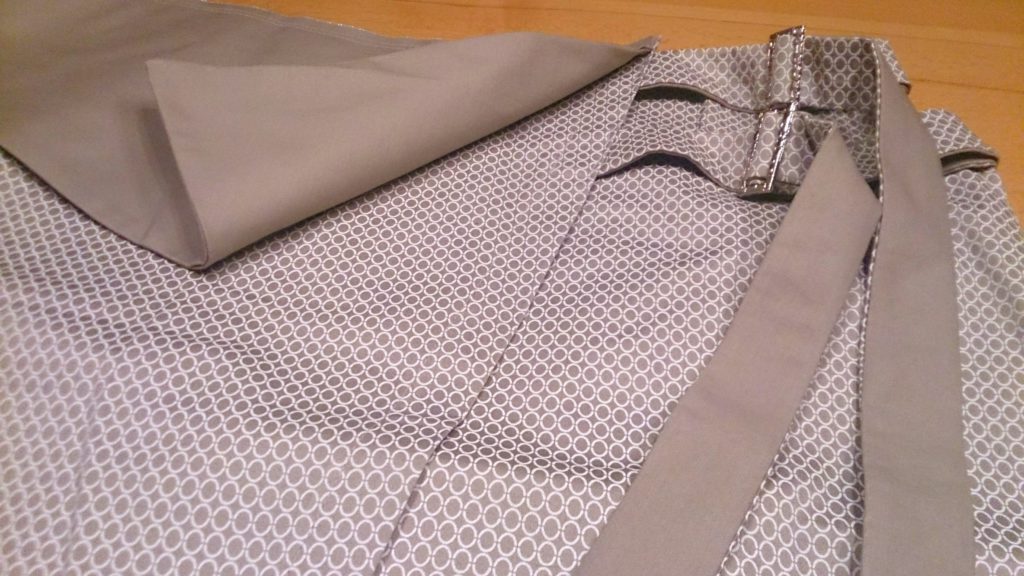 verschiedenArt: Rock mit Foldover Waist - erster Nähfortschritt im Detail