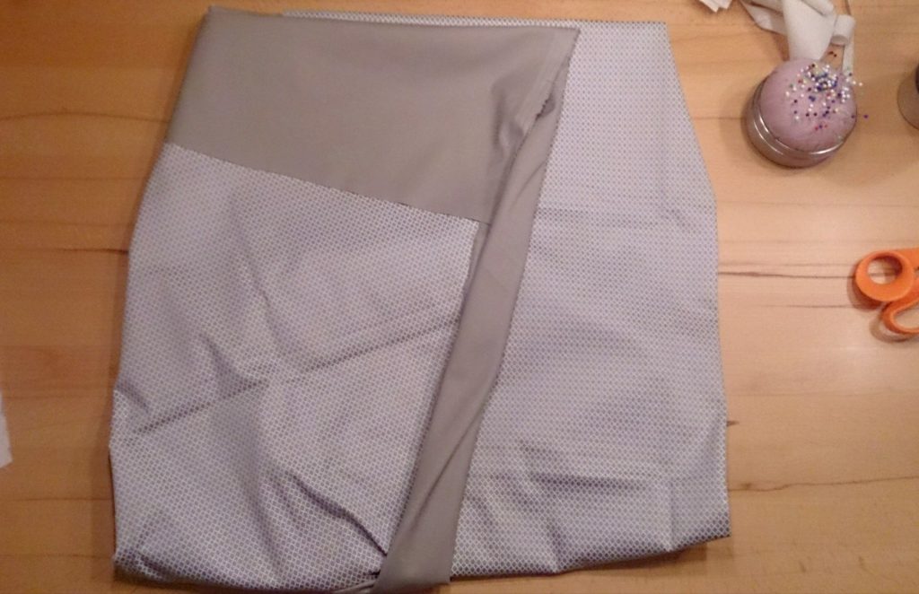 verschiedenArt: Rock mit Foldover Waist - Origami